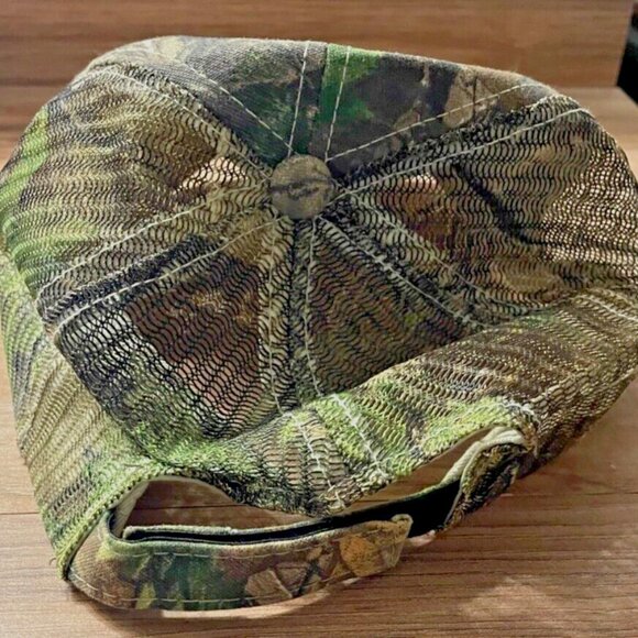 Mens Team Realtree Signature Camo Mesh Trucker Cap Adjustable Outdoor Hunt Hat - Picture 2 of 14
